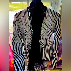 Alexandra Rosati size 6 Blazer and Scarf